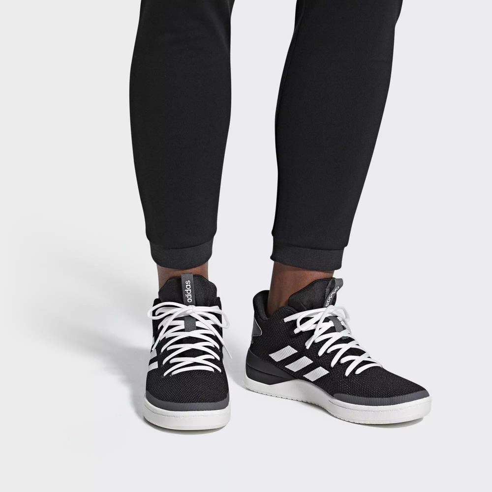 Adidas BBall80s Tenis De Basketball Negros Para Hombre (MX-85580)